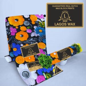 Premium Lagos wax fabric