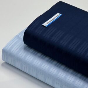 Premium Senator Fabric Collection – Navy & Sky Blue
