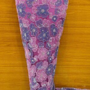 Rose Petal Blossom Lace (Pink & Lilac)