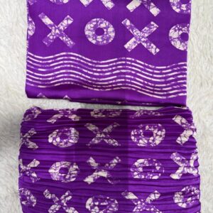 Premium plain and Pleated silk