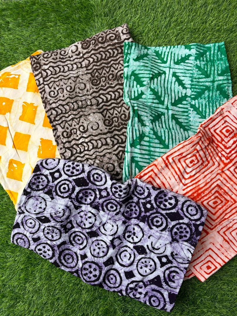Tribal Rhythm Batik Collection – 5-in-1 Premium Ankara Bundle (30 Yards) 1 Tribal Rhythm Batik Collection – 5-in-1 Premium Ankara Bundle (30 Yards)