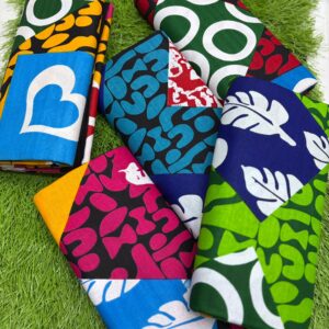 5-in-1 Premium Ankara Fabric Bundle (30 Yards) – Multicolor African Print Collection