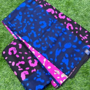 Black & Pink Contemporary Ankara