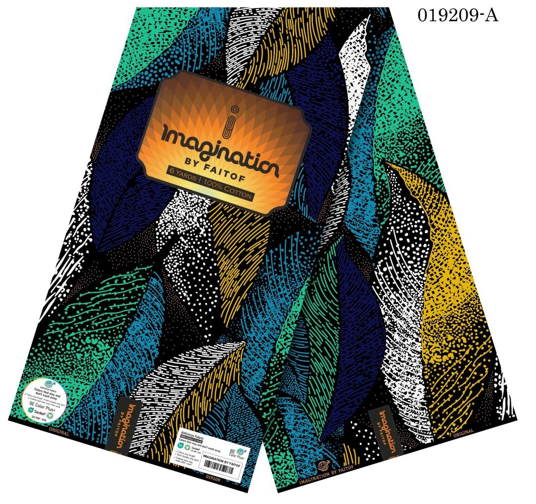 Imagination Ankara – Tropical Leaf Luxe (Nature Prestige Edition) 1 Imagination Ankara – Tropical Leaf Luxe (Nature Prestige Edition)