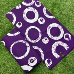 Purple Circular Motif Ankara
