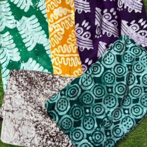 Emerald Artisan Batik Collection – 5-in-1 Premium Ankara Bundle (30 Yards)