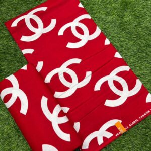 Red Classic Designer-Inspired Ankara