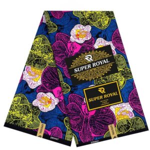 Royal Bloom Ankara (Midnight Floral Edition)