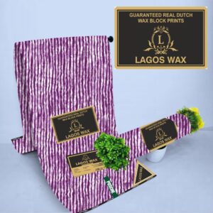 Premium Lagos wax fabric