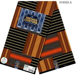 Vintage Couture Heritage Patchwork Ankara (019322-A)