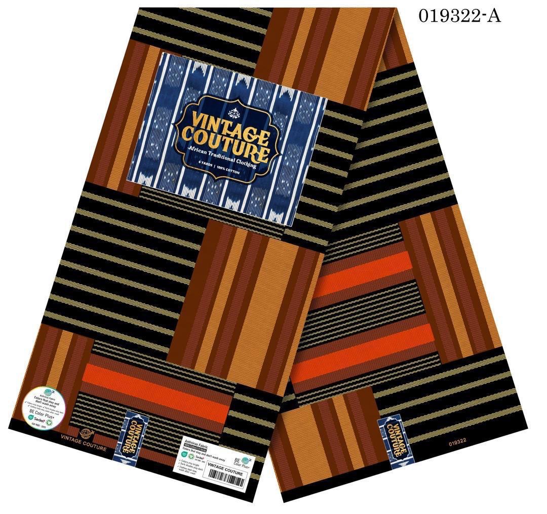Vintage Couture Heritage Patchwork Ankara (019322-A) 1 Vintage Couture Heritage Patchwork Ankara (019322-A)