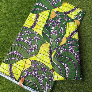 Tropical Lime Leaf Ankara
