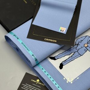 Jimmy Carter Crimson – Sky Blue Premium Fabric (Code 03)