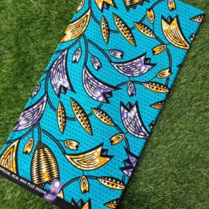 Turquoise Leaf Ankara