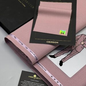 Jimmy Carter Crimson – Soft Rose Pink Fabric (Code 04)