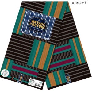Vintage Couture Urban Patchwork Ankara (019322-F)