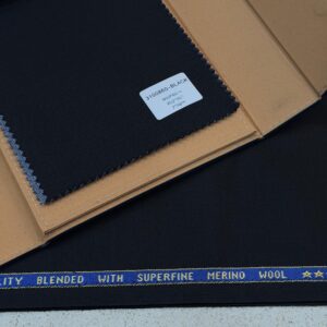 Premium Superfine Merino Wool – Classic Black