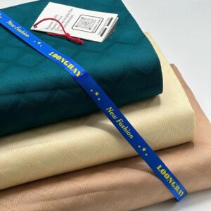 Loongray Swiss Cotton – Emerald Green, Cream & Nude Collection