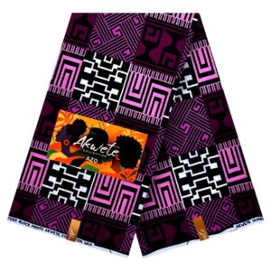 Akwete Royal Purple Print