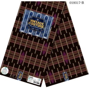 Vintage Couture Regal Diamond Ankara (019317-B)