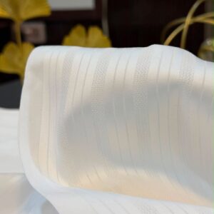 Classic White Premium Cotton Guinea Brocade